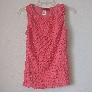 FINAL MARKDOWN Ladies' Carina Front-Lined Ruffled Top (L)